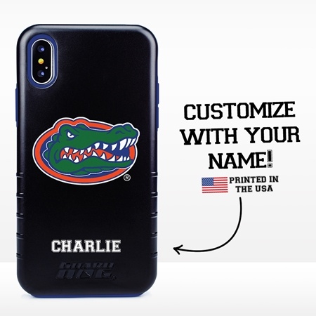 Collegiate Case for iPhone X / XS – Hybrid Florida Gators - Personalized
