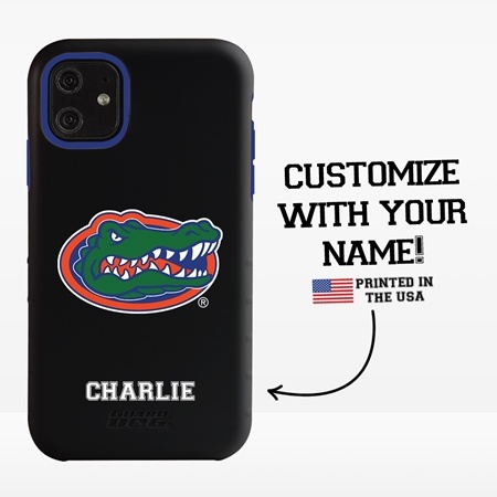 Collegiate Case for iPhone 11 – Hybrid Florida Gators - Personalized
