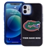 Collegiate Case for iPhone 12 Mini – Hybrid Florida Gators - Personalized
