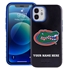 Collegiate Case for iPhone 12 Mini – Hybrid Florida Gators - Personalized
