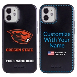 
Collegiate Case for iPhone 12 Mini – Hybrid Oregon State Beavers - Personalized