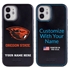 Collegiate Case for iPhone 12 Mini – Hybrid Oregon State Beavers - Personalized
