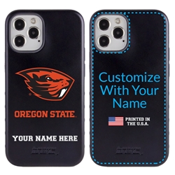 
Collegiate Case for iPhone 12 / 12 Pro – Hybrid Oregon State Beavers - Personalized