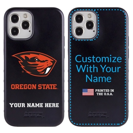 Collegiate Case for iPhone 12 Pro Max – Hybrid Oregon State Beavers - Personalized
