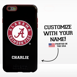 
Collegiate Case for iPhone 6 Plus / 6s Plus – Hybrid Alabama Crimson Tide - Personalized