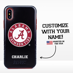 
Collegiate Case for iPhone X / XS – Hybrid Alabama Crimson Tide - Personalized