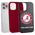 Collegiate Case for iPhone 12 / 12 Pro – Hybrid Alabama Crimson Tide - Personalized
