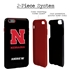 Collegiate Case for iPhone 6 Plus / 6s Plus – Hybrid Nebraska Cornhuskers - Personalized
