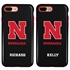 Collegiate Case for iPhone 7 Plus / 8 Plus – Hybrid Nebraska Cornhuskers - Personalized
