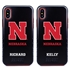 Collegiate Case for iPhone X / XS – Hybrid Nebraska Cornhuskers - Personalized
