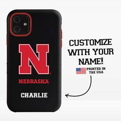 
Collegiate Case for iPhone 11 – Hybrid Nebraska Cornhuskers - Personalized