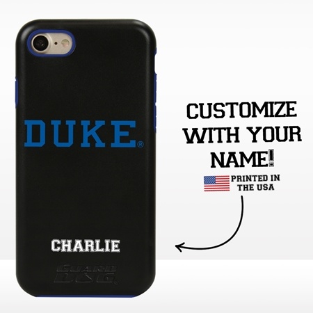 Collegiate Case for iPhone 7 / 8 – Hybrid Duke Blue Devils - Personalized
