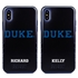 Collegiate Case for iPhone X / XS – Hybrid Duke Blue Devils - Personalized
