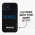 Collegiate Case for iPhone 11 – Hybrid Duke Blue Devils - Personalized
