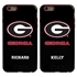 Collegiate Case for iPhone 6 Plus / 6s Plus – Hybrid Georgia Bulldogs - Personalized
