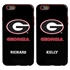 Collegiate Case for iPhone 6 Plus / 6s Plus – Hybrid Georgia Bulldogs - Personalized
