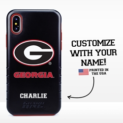 
Collegiate Case for iPhone X / XS – Hybrid Georgia Bulldogs - Personalized