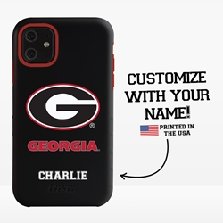 
Collegiate Case for iPhone 11 – Hybrid Georgia Bulldogs - Personalized