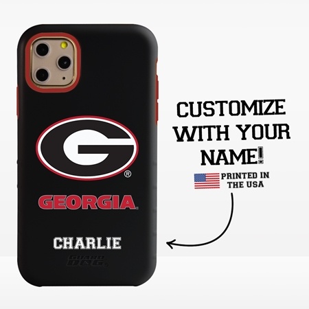 Collegiate Case for iPhone 11 Pro – Hybrid Georgia Bulldogs - Personalized
