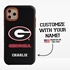 Collegiate Case for iPhone 11 Pro Max – Hybrid Georgia Bulldogs - Personalized
