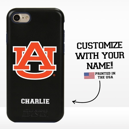 Collegiate Case for iPhone 7 / 8 – Hybrid Auburn Tigers - Personalized
