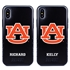 Collegiate Case for iPhone XS Max – Hybrid Auburn Tigers - Personalized
