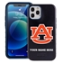 Collegiate Case for iPhone 12 / 12 Pro – Hybrid Auburn Tigers - Personalized
