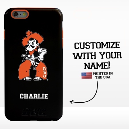 Collegiate Case for iPhone 6 Plus / 6s Plus – Hybrid Oklahoma State Cowboys - Personalized
