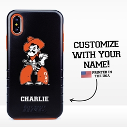 
Collegiate Case for iPhone X / XS – Hybrid Oklahoma State Cowboys - Personalized