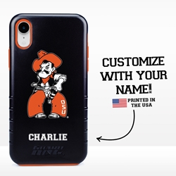 
Collegiate Case for iPhone XR – Hybrid Oklahoma State Cowboys - Personalized