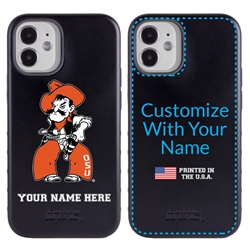 
Collegiate Case for iPhone 12 Mini – Hybrid Oklahoma State Cowboys - Personalized