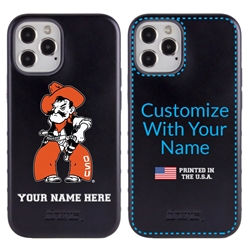 
Collegiate Case for iPhone 12 / 12 Pro – Hybrid Oklahoma State Cowboys - Personalized