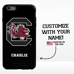 
Collegiate Case for iPhone 6 Plus / 6s Plus – Hybrid South Carolina Gamecocks - Personalized