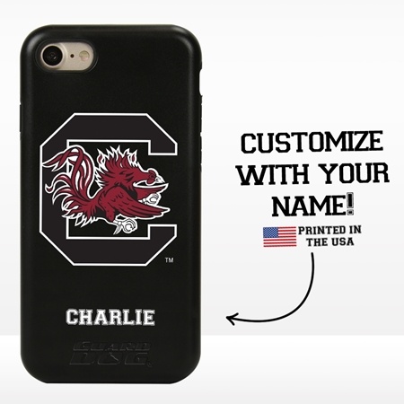 Collegiate Case for iPhone 7 / 8 – Hybrid South Carolina Gamecocks - Personalized
