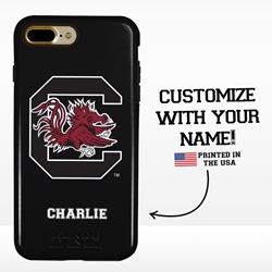 
Collegiate Case for iPhone 7 Plus / 8 Plus – Hybrid South Carolina Gamecocks - Personalized