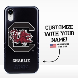 
Collegiate Case for iPhone XR – Hybrid South Carolina Gamecocks - Personalized