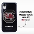 Collegiate Case for iPhone XR – Hybrid South Carolina Gamecocks - Personalized
