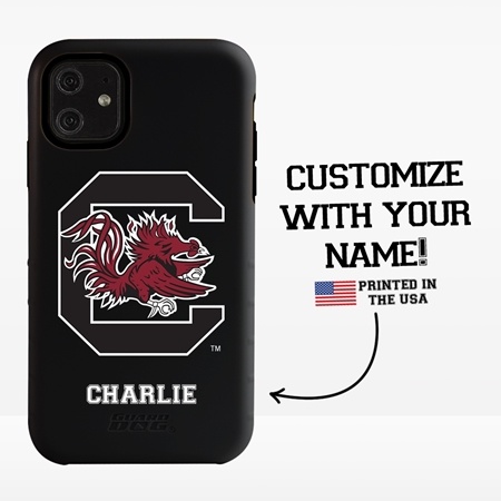 Collegiate Case for iPhone 11 – Hybrid South Carolina Gamecocks - Personalized

