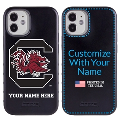 
Collegiate Case for iPhone 12 Mini – Hybrid South Carolina Gamecocks - Personalized