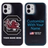 Collegiate Case for iPhone 12 Mini – Hybrid South Carolina Gamecocks - Personalized
