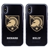 Collegiate Case for iPhone XS Max – Hybrid West Point Black Knights - Personalized
