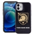 Collegiate Case for iPhone 12 Mini – Hybrid West Point Black Knights - Personalized
