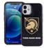 Collegiate Case for iPhone 12 Mini – Hybrid West Point Black Knights - Personalized
