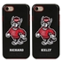 Collegiate Case for iPhone 7 / 8 – Hybrid NC State Wolfpack - Personalized
