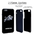 Collegiate Case for iPhone 6 Plus / 6s Plus – Hybrid Navy Midshipmen - Personalized
