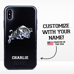 
Collegiate Case for iPhone X / XS – Hybrid Navy Midshipmen - Personalized