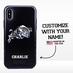 
Collegiate Case for iPhone X / XS – Hybrid Navy Midshipmen - Personalized