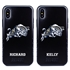 Collegiate Case for iPhone XS Max – Hybrid Navy Midshipmen - Personalized
