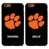 Collegiate Case for iPhone 6 Plus / 6s Plus – Hybrid Clemson Tigers - Personalized
