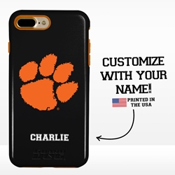 
Collegiate Case for iPhone 7 Plus / 8 Plus – Hybrid Clemson Tigers - Personalized